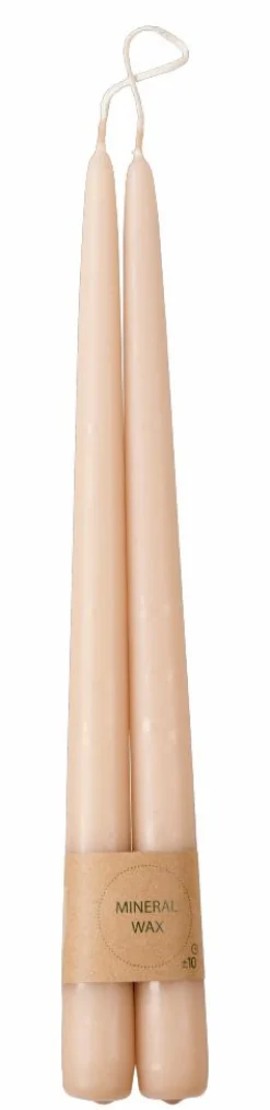 DUO Bougies Dîner Set De 2 Brun^CASA Clearance