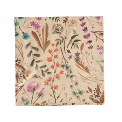 ECO DRIED FLOWER Set De 20 Serviettes Multicolore^CASA Best