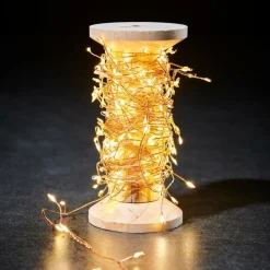 ELLI Guirlande Lumineuse Cluster 200 LED Cuivre^CASA New