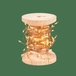 ELLI Guirlande Lumineuse Avec 100 LEDS Cluster Cuivre^CASA New