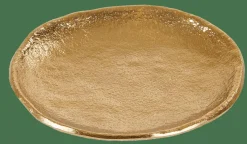ERBA Plat à Bougies Doré^CASA New