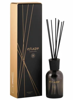 ESCAPE BLACK OUDH Bougies Chauffe-plat Parfumées Set De 9 Noir^CASA Best