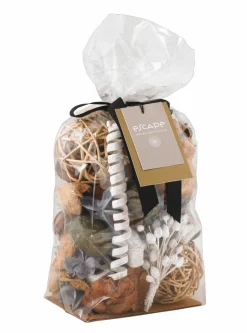 ESCAPE INDIAN INSPIRATION Bougie Parfumée Dans Un Verre Blanc, Beige, Multicolore^CASA Best