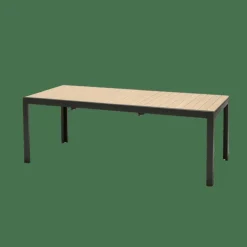 ETHAN Table Extensible Noir, Naturel^CASA Clearance