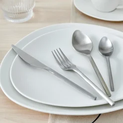 ETNA SATIN Couverts 16 Pièces Argent^CASA Online