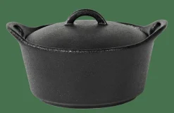 FERO Pot Allant Au Four Avec Couvercle 40 CL Noir^CASA Outlet