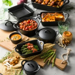 FERO Pot Allant Au Four Avec Couvercle 40 CL Noir^CASA Outlet