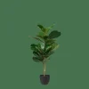 FIGI Plante Artificielle Noir, Vert Foncé^CASA Hot