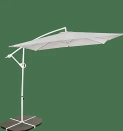 FIJI Parasol Déporté Sans Pied De Parasol Gris Clair^CASA Best