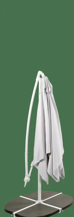 FIJI Parasol Déporté Sans Pied De Parasol Gris Clair^CASA Best