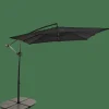 FIJI Parasol Déporté Sans Pied De Parasol Noir^CASA Online