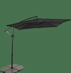 FIJI Parasol Déporté Sans Pied De Parasol Noir^CASA Online