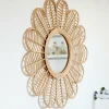 FLOWER Miroir Naturel^CASA Online