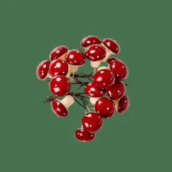 FOAM Champignon Déco Rouge Foncé^CASA Sale