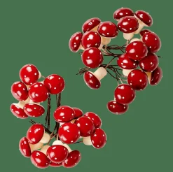 FOAM Champignon Déco Rouge Foncé^CASA Sale