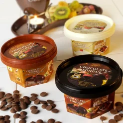 FONDUE Chocolat Pour Fondue 250g Chocolat Au Lait Brun Clair^CASA Discount