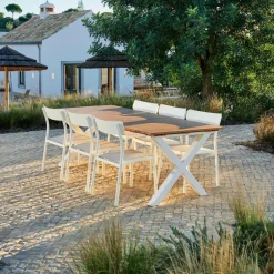 FORMAX & MAVAS Set De Jardin Natural/blanc^CASA Outlet