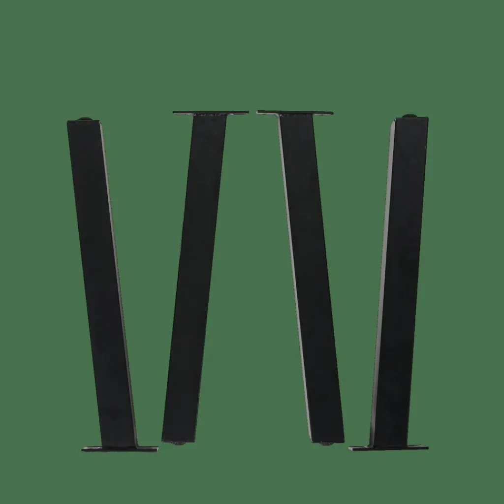 FORMAX Table De Jardin Avec Pieds Noir^CASA Online