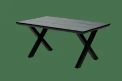 FORMAX Table De Jardin Avec Pieds Noir^CASA Online