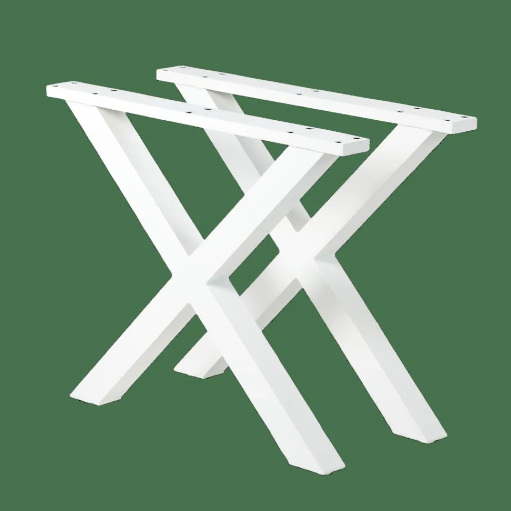 FORMAX Table De Jardin Avec Pieds X Noir^CASA Online