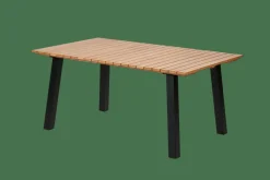 FORMAX Table De Jardin Avec Pieds X Natural/blanc^CASA