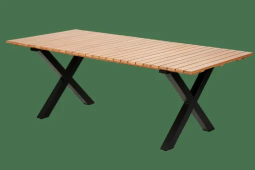 FORMAX Table De Jardin Avec Pieds X Natural/blanc^CASA Outlet