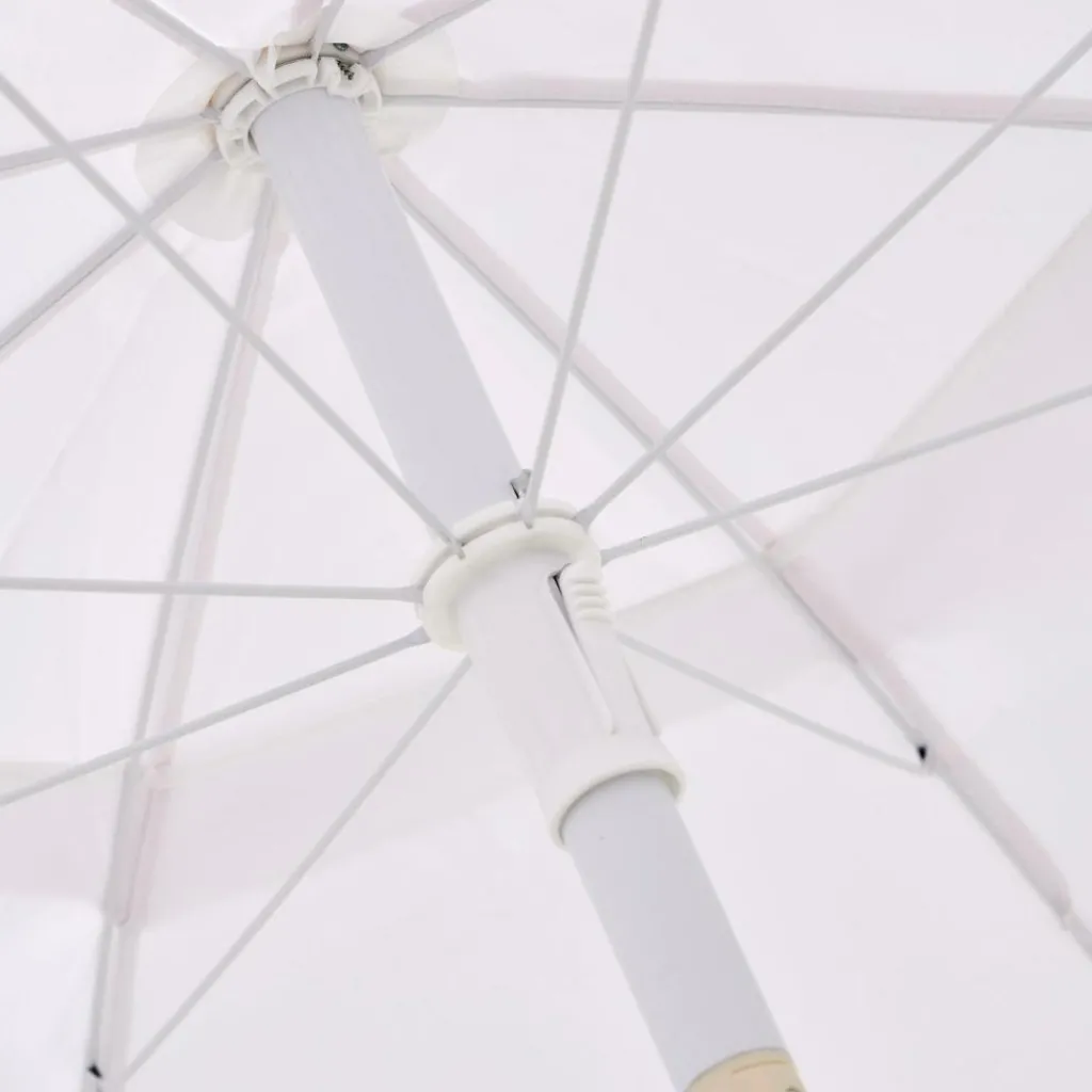 FRANJA Parasol Sans Pied De Parasol Blanc^CASA