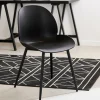 FREYA Chaise De Salle à Manger Noir^CASA Online