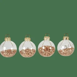 GLANCY Porte-noms Set De 4 Transparent^CASA Discount