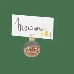 GLANCY Porte-noms Set De 4 Transparent^CASA Discount