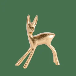 GOLDY Décoratif Cerf Doré^CASA Best