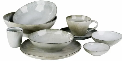 GRACE VINTAGE Couverts 16 Pièces Gris^CASA Best