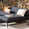 HANNA Chaise Longue Teck Noir^CASA Clearance