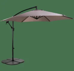 HAWAI Parasol Déporté Sans Pied De Parasol Taupe^CASA Discount
