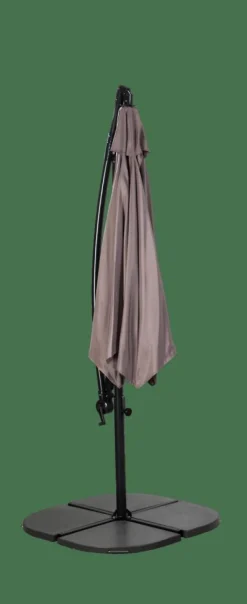 HAWAI Parasol Déporté Sans Pied De Parasol Taupe^CASA Discount