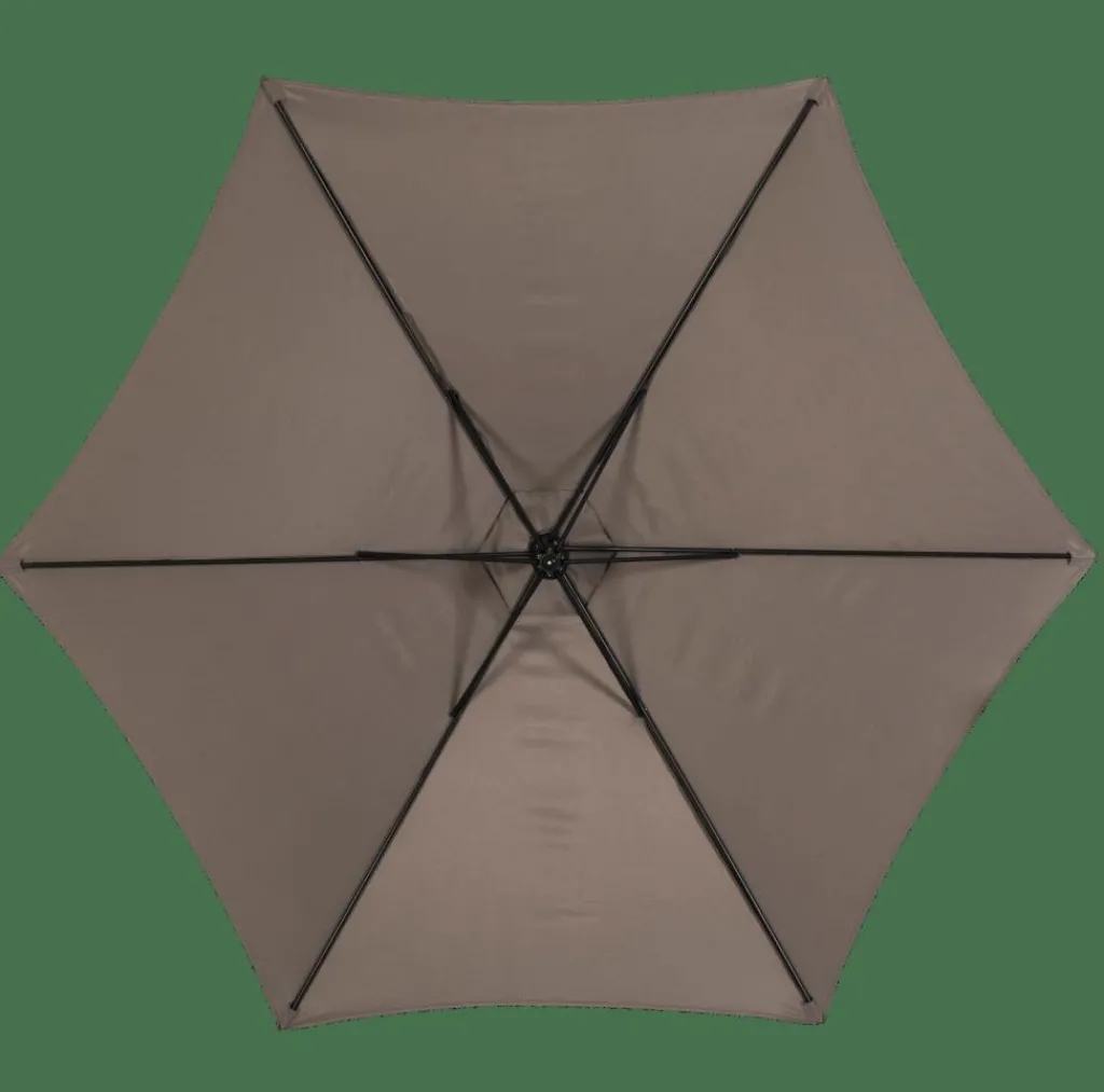 HAWAI Parasol Déporté Sans Pied De Parasol Taupe^CASA Discount