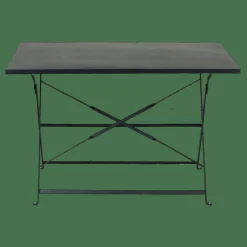IMPERIAL Table Pliante Rectangulaire Noir^CASA New