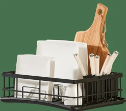 INDUSTRIA Égouttoir Pour Vaisselle Noir^CASA New