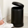 INDUSTRIA Poubelle à Pédale 5l Noir^CASA Outlet