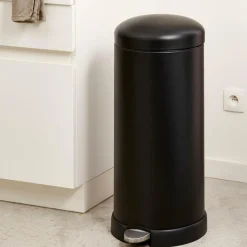 INDUSTRIA Poubelle à Pédale 27 L Noir^CASA Hot