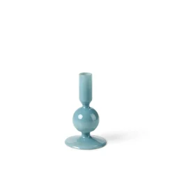 ISA Bougeoir Opale Bleue Bleu^CASA New