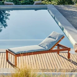 ISLAND ECO Coussin De Jardin Chaise Longue Beige^CASA Outlet