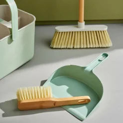 JASMIN Pelle Et Balayette Vert, Naturel^CASA Discount