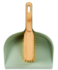 JASMIN Pelle Et Balayette Vert, Naturel^CASA Discount