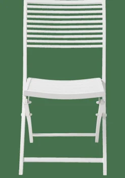 JESSE Chaise Pliante Blanc, Beige^CASA Clearance