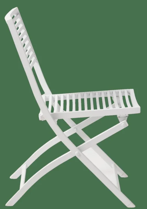 JESSE Chaise Pliante Blanc, Beige^CASA Clearance