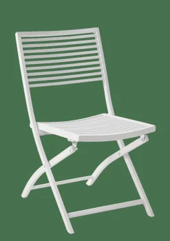 JESSE Chaise Pliante Blanc, Beige^CASA Clearance