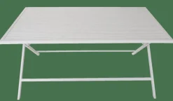 JESSE Table Pliante Blanc^CASA Clearance