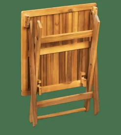 JOSHUA Table Pliante Brun^CASA Hot