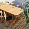 JULES Set De Jardin Avec Coussins De Chaise Noir^CASA Outlet